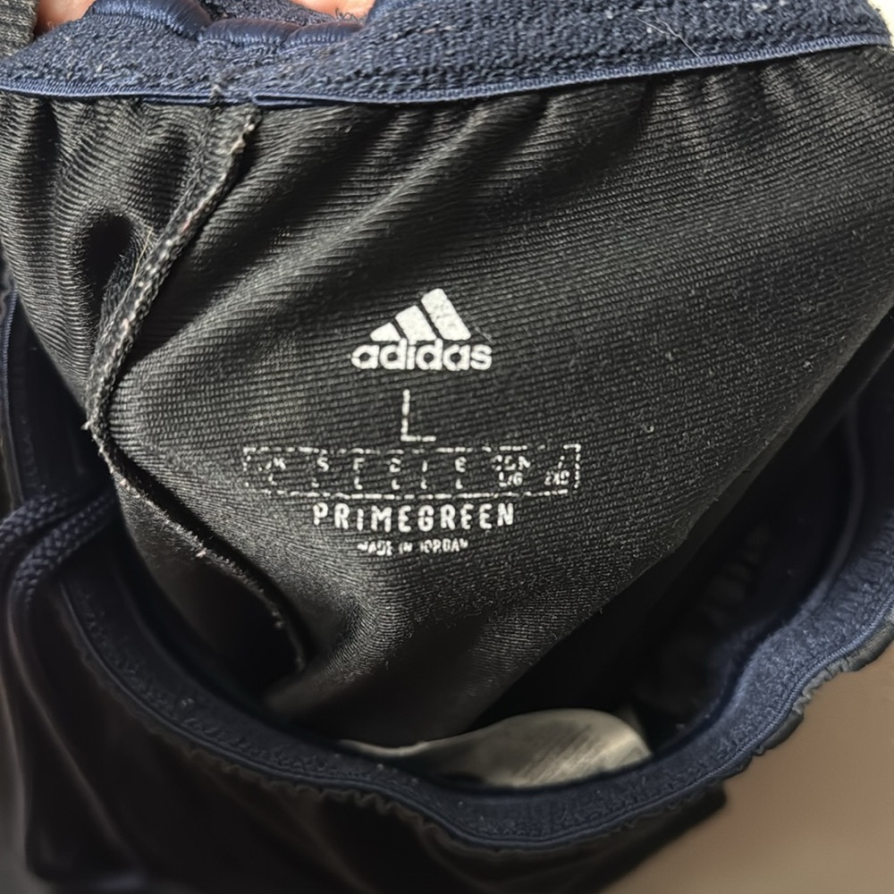 Black Adidas Track Sweatpants - Men’s Size Large - Picture 4 of 5